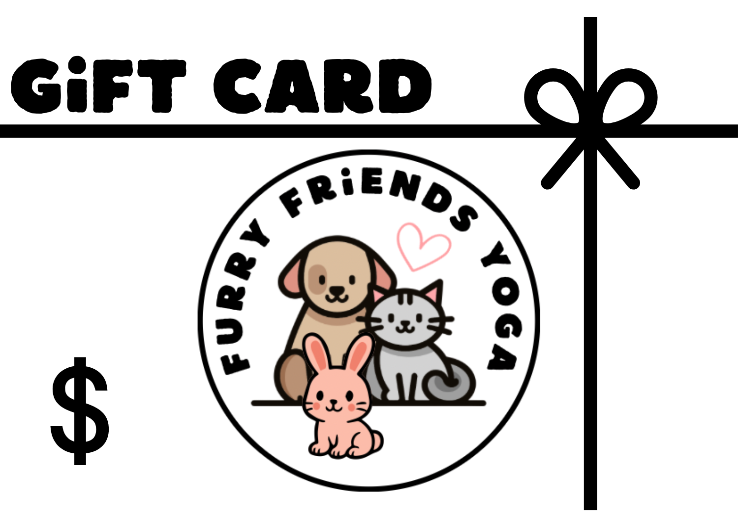 GIFT CARD Furry Friends Yoga